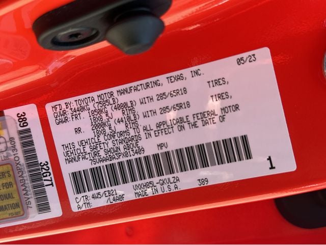 2023 Toyota Sequoia TRD Pro