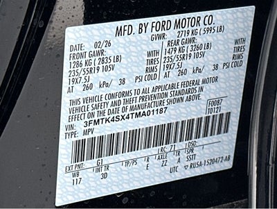 2026 Ford Mustang Mach-E GT