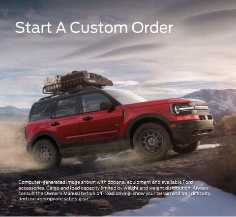 Start a custom order | North County Ford in Vista CA