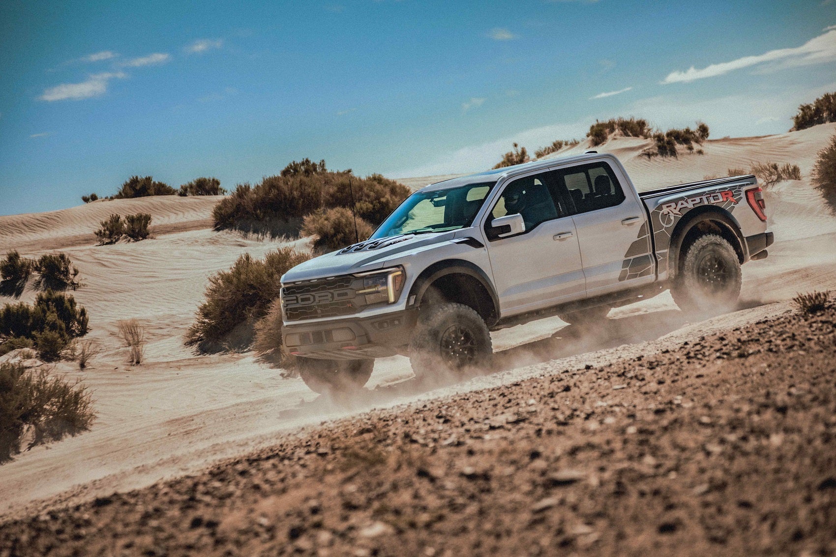 New Ford Raptor Off-Roading