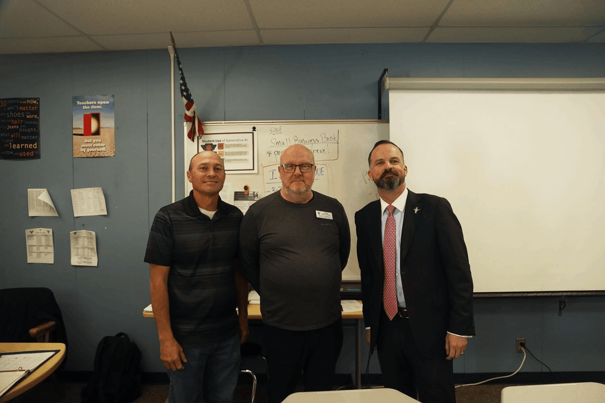 General Manager in School Classroom