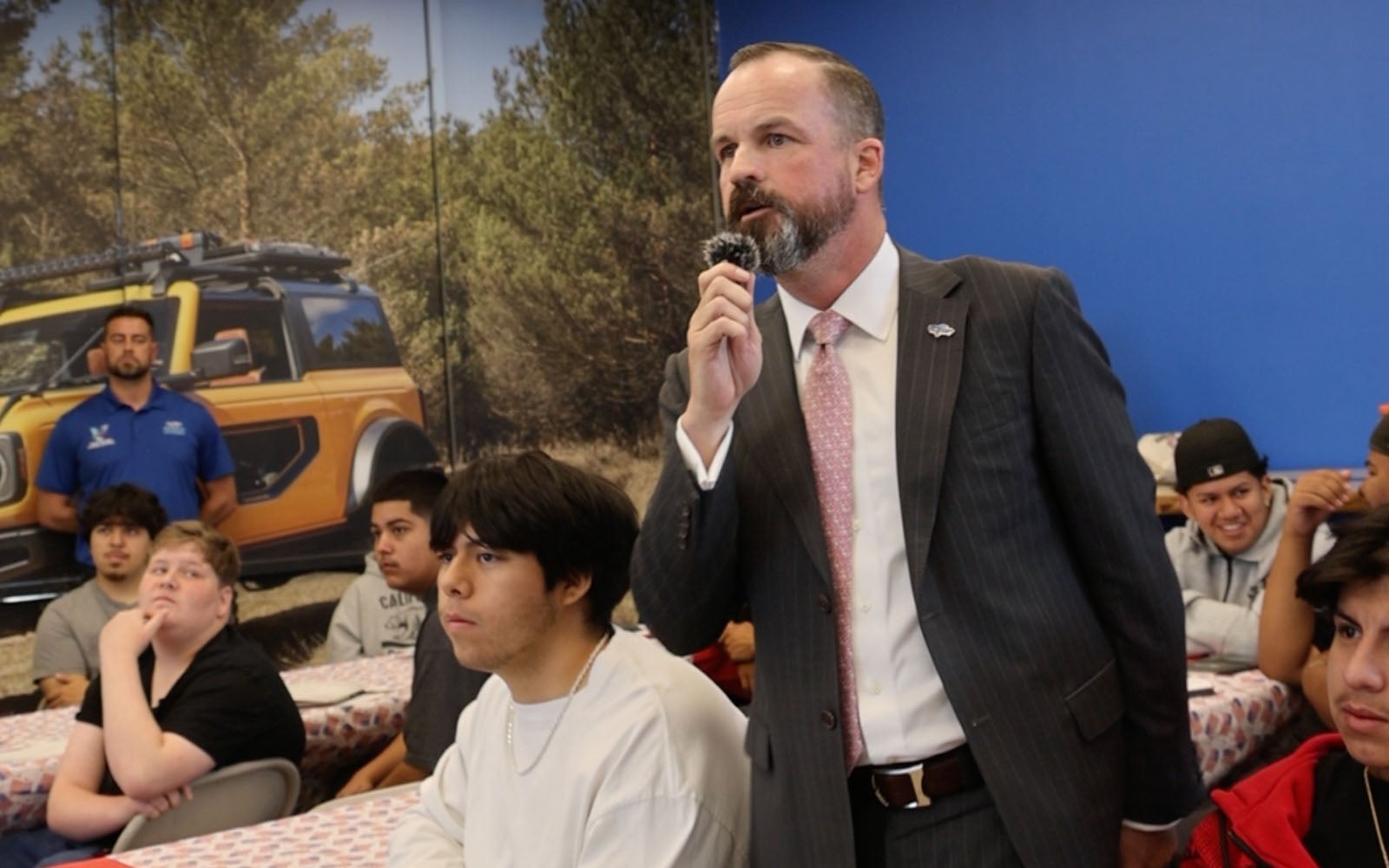 High School Students Visit Dealership