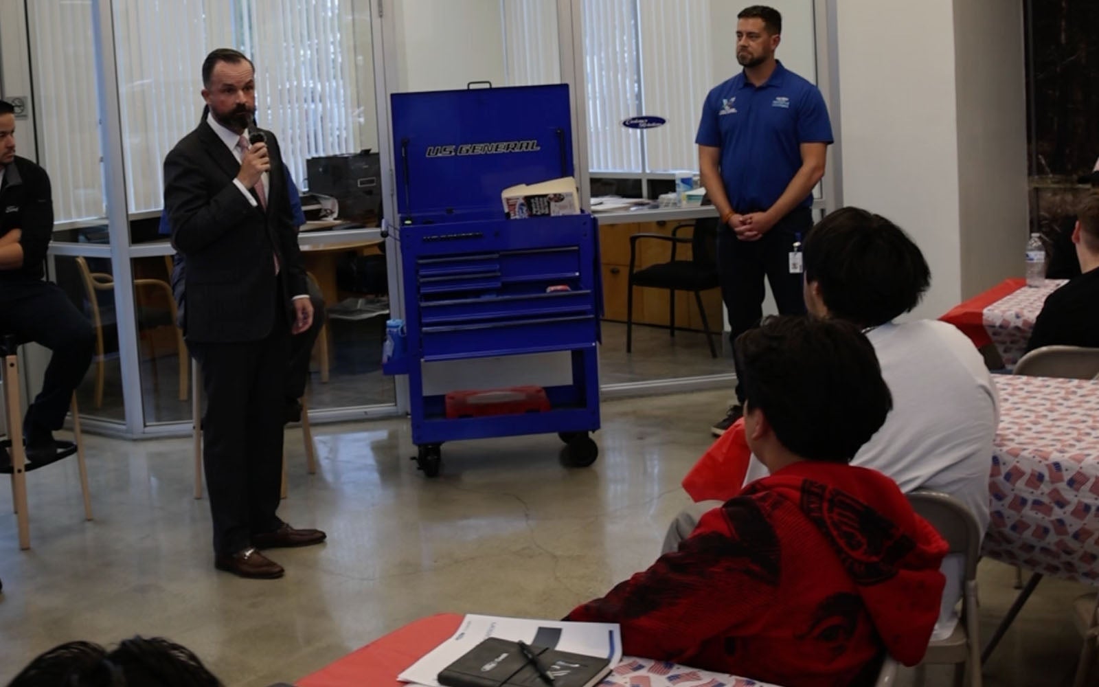 High School Students Visit Dealership