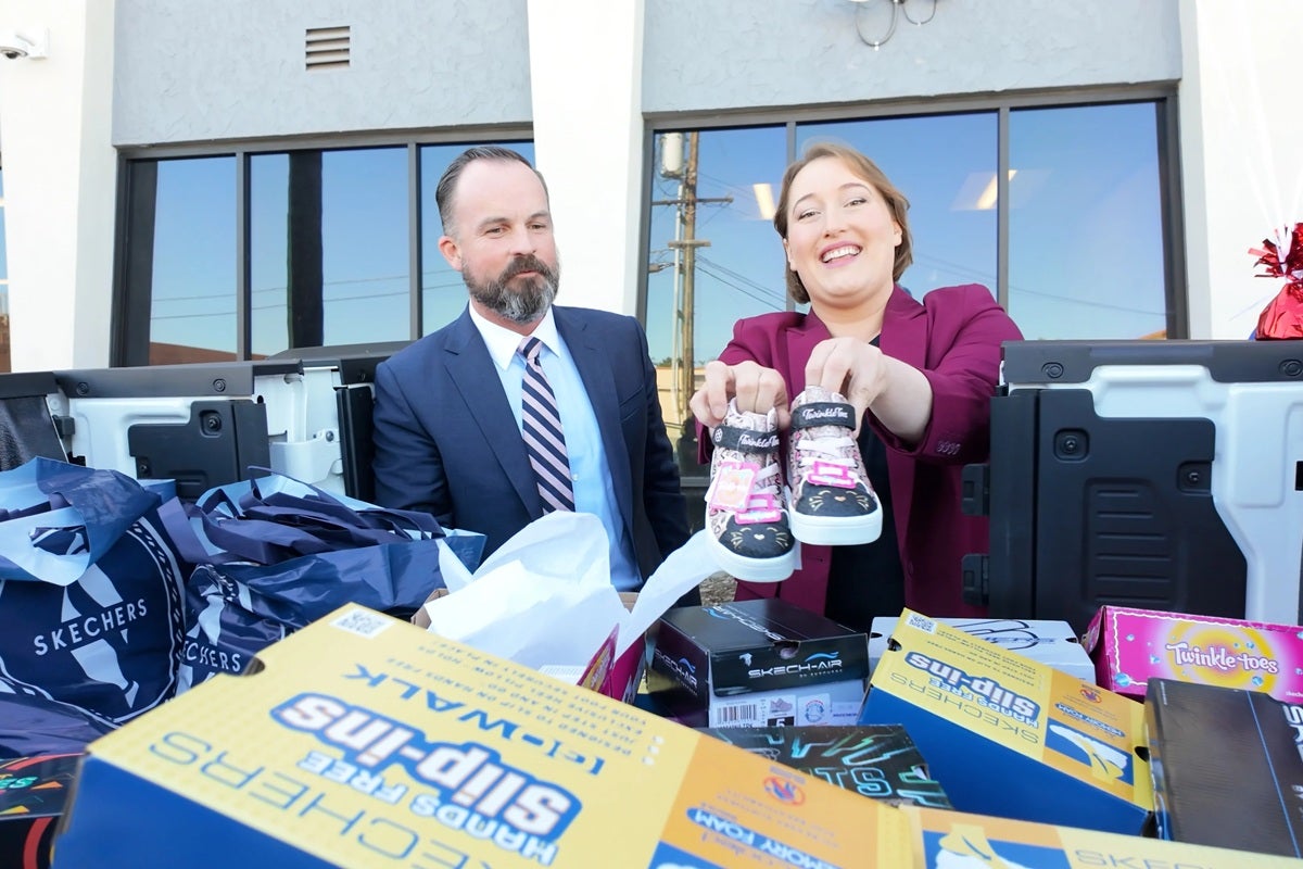 North County Ford Shoe Donation
