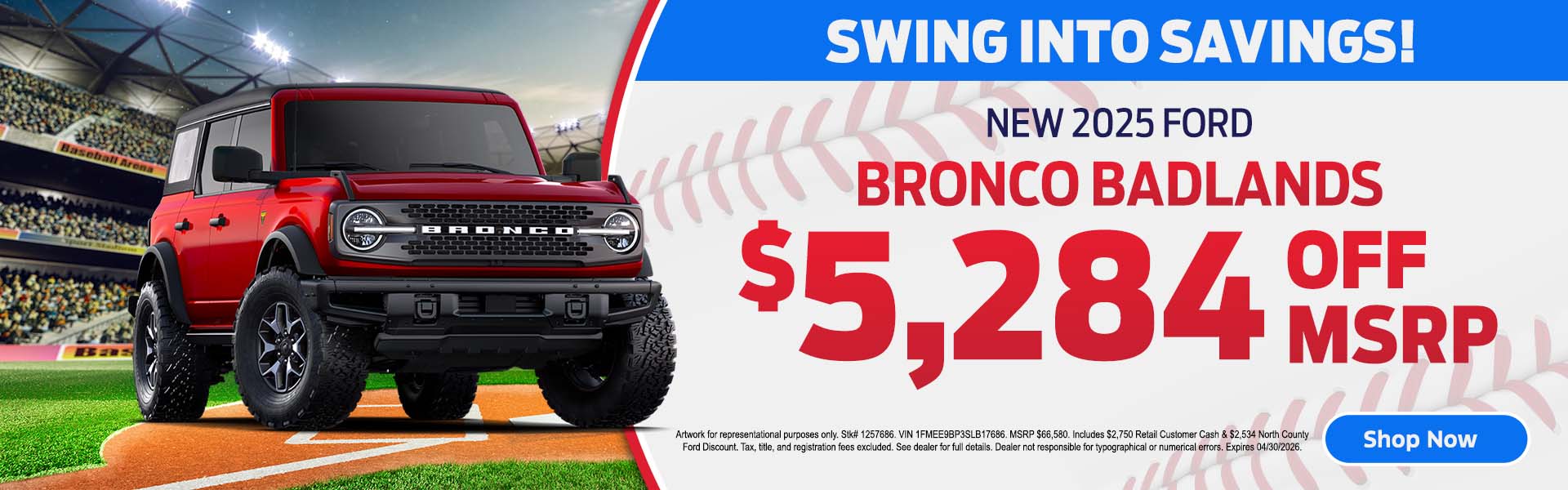 2025 Bronco Savings