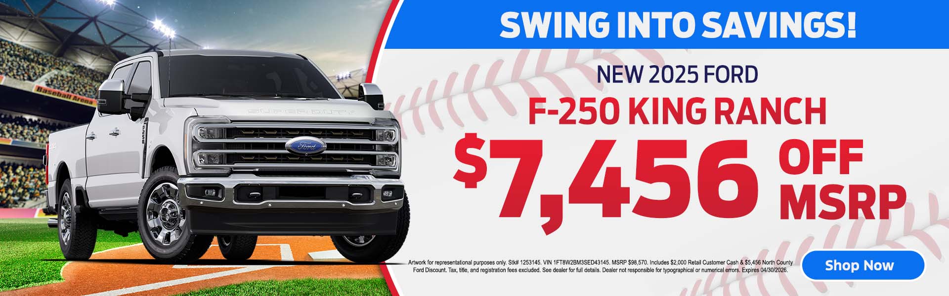 2025 F-250 Savings