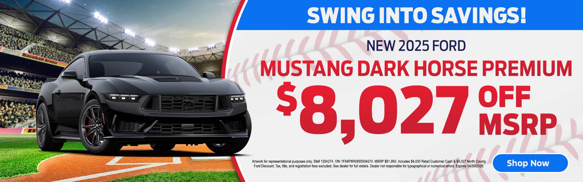 2025 Mustang Savings
